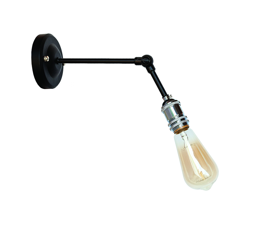 Бра Levistella Lofty с патроном AMP14 Черный/Хром (1963530647)