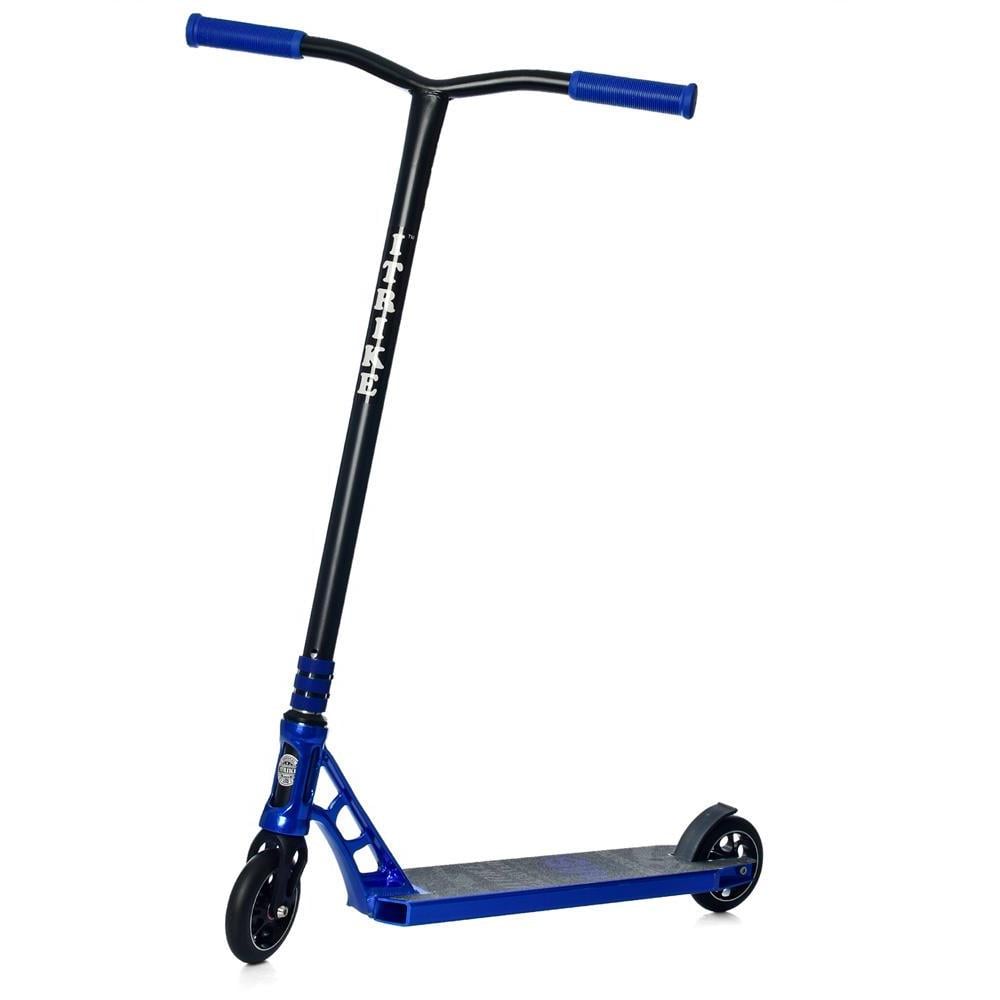 Самокат iTrike SR 2-069-2-BBL Черный с синим - фото 1