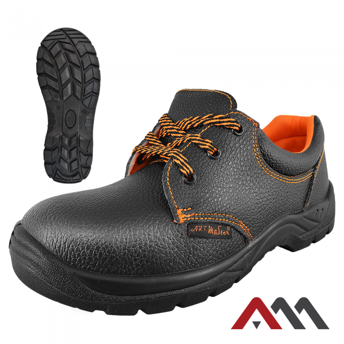 Мешти робочі ArtMas з пресованої шкіри без металевого носка р. 42 - фото 2 Мешти робочі ArtMas з пресованої шкіри без металевого носка р. 42 - фото 2