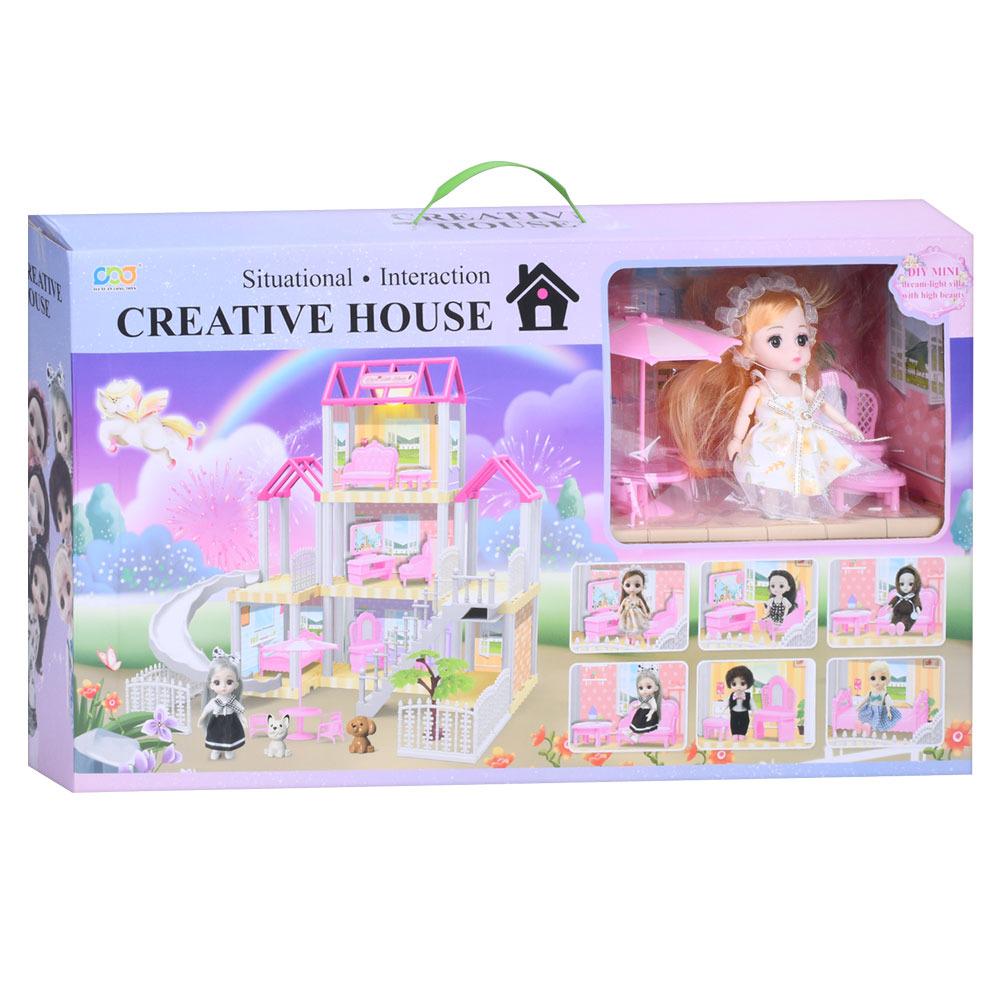 Детский игровой набор Домик 666-8V-3-9-11 (6903317660773) - фото 2 Детский игровой набор Домик 666-8V-3-9-11 (6903317660773) - фото 2