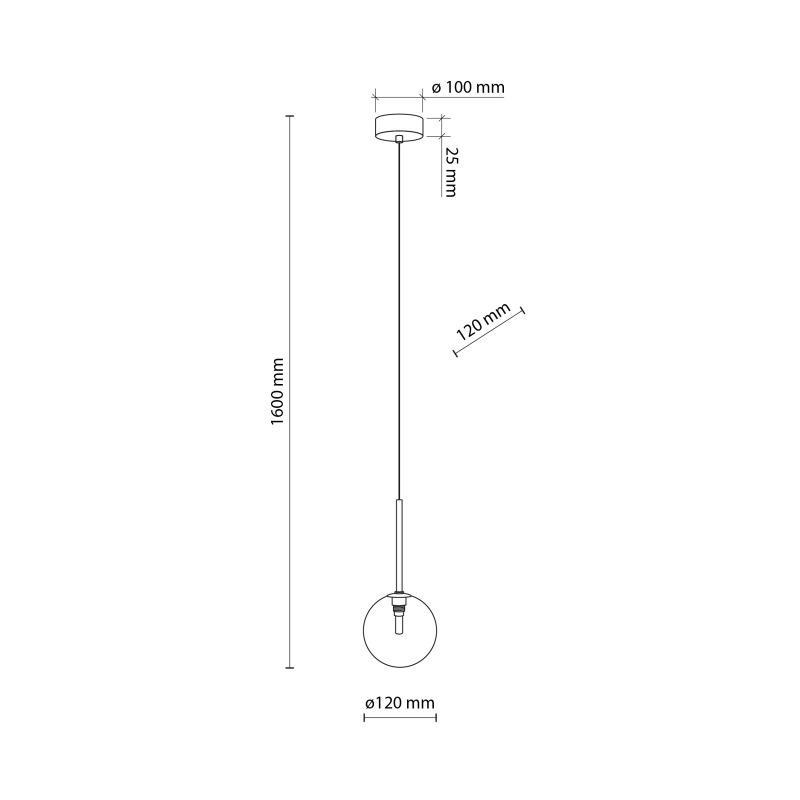 Подвесной светильник NILOS Black/Gold (5941) - фото 7 Подвесной светильник NILOS Black/Gold (5941) - фото 7