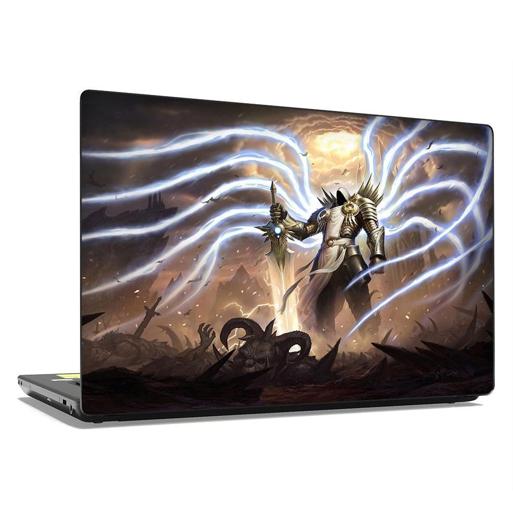 Декоративная наклейка на ноутбук 15,6" Diablo Архангел 380х250 мм (100608)