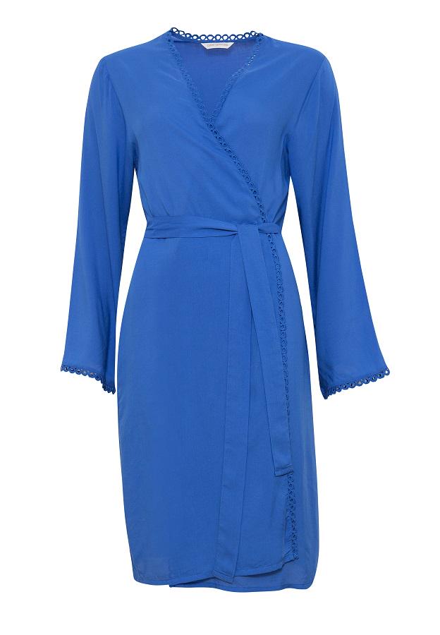 Халат женский CYBERJAMMIES Celia 3679 р. 20 3XL Синий (5051877225992)