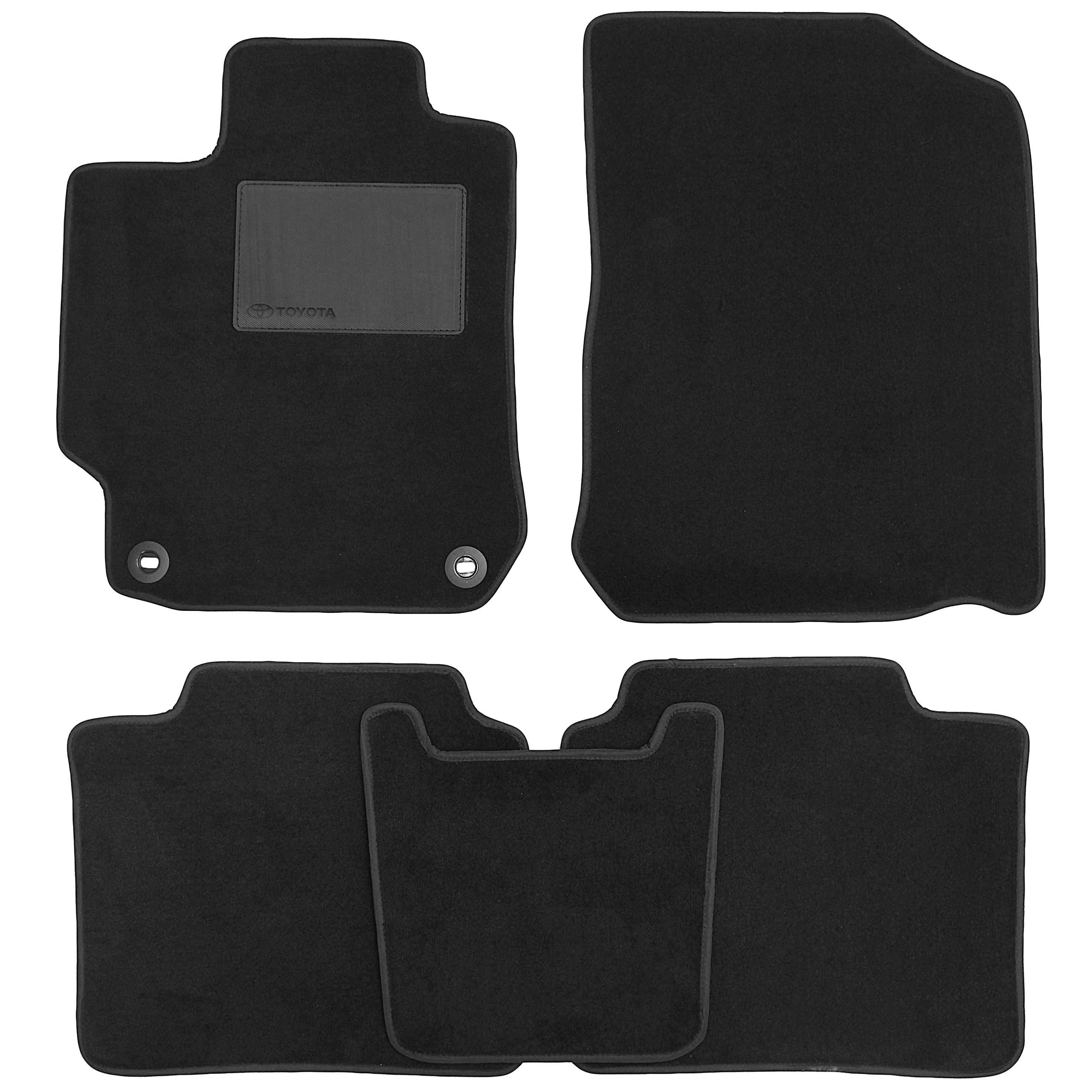 Коврики в салон для Toyota Camry V50/60 USA '11-17 текстильные Черный (204444)