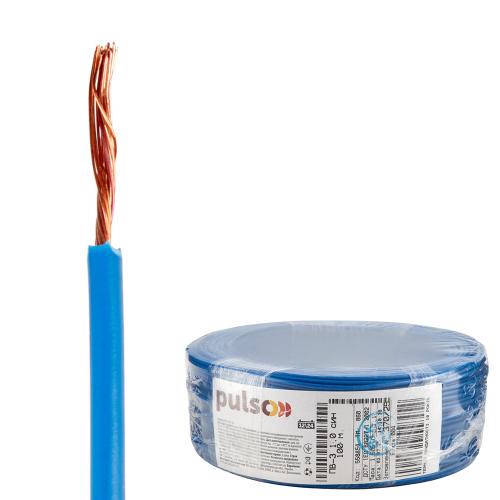 Провід гнучкий PULSO ПВ-3 1 кв. мм бухта 100 м Синій (00000065470) - фото 4 Провід гнучкий PULSO ПВ-3 1 кв. мм бухта 100 м Синій (00000065470) - фото 4