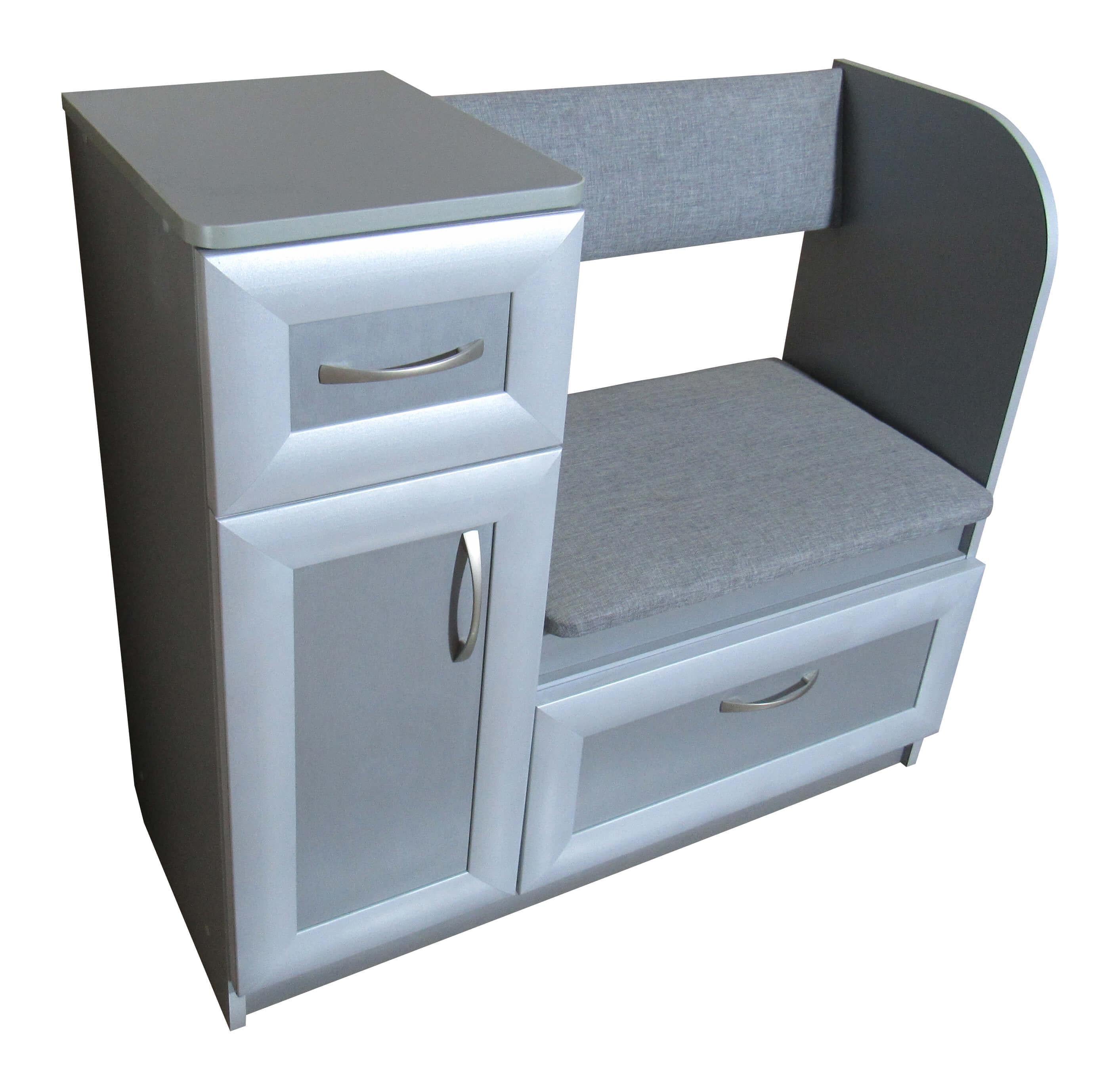 Тумба для обуви МАКСИ-МЕбель Макс плюс Серый (5102296)