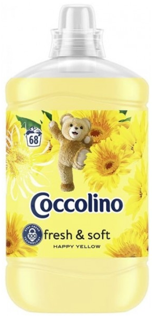 Ополаскиватель Coccolino Happy Yellow 1,7 л 68 стирок