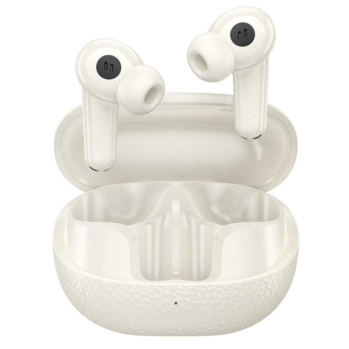 Навушники бездротові Hoco EQ23 Plus Duke ANC+ENC BT5.4 headset 400 mAh Milky White (6942007639309) - фото 2 Навушники бездротові Hoco EQ23 Plus Duke ANC+ENC BT5.4 headset 400 mAh Milky White (6942007639309) - фото 2