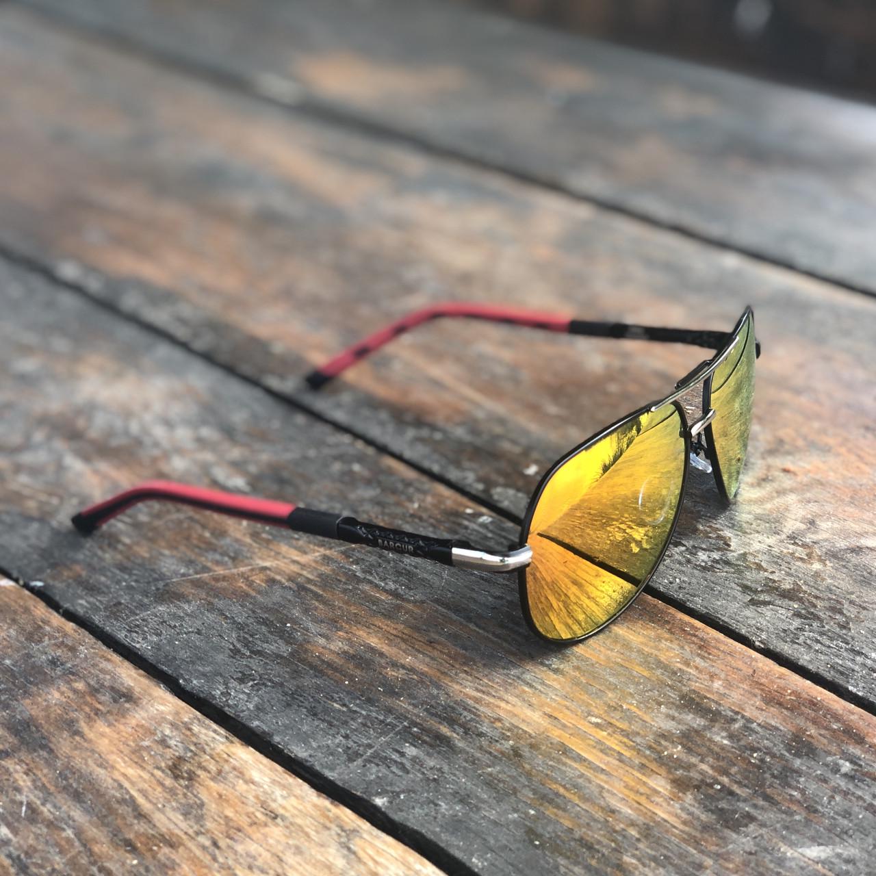 Очки солнцезащитные мужские с поляризацией Orange - фото 2