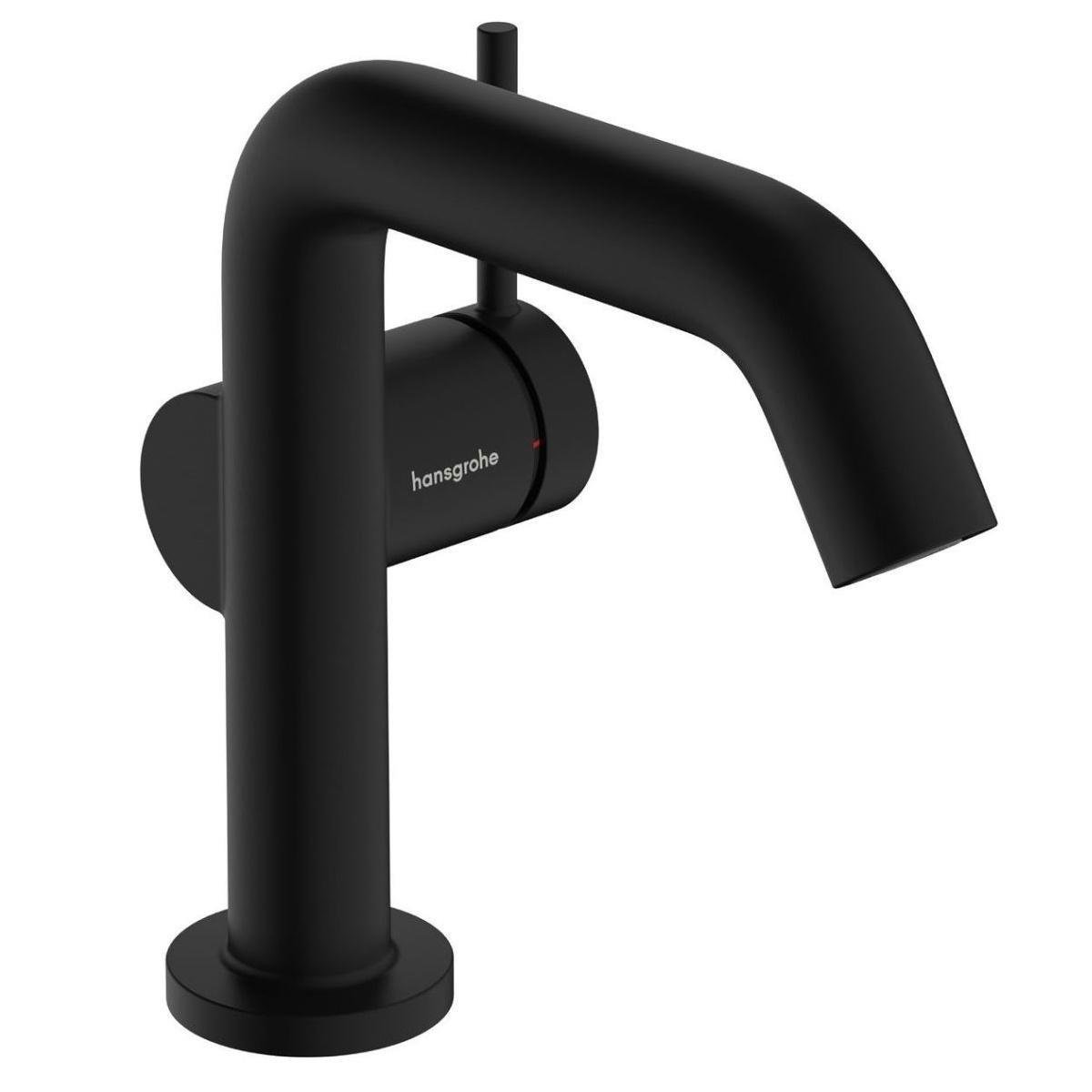 Смеситель для умывальника Hansgrohe Tecturis S 110 Fine CoolStart однорычажный Черный матовый (LM-73321670)