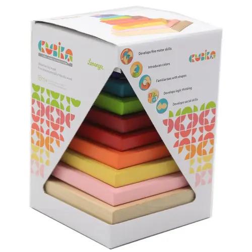 Дерев'яна іграшка Cubika Пірамідка 10 дет. (12329)