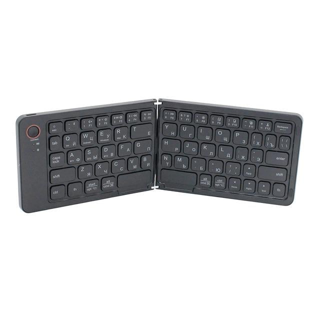 Клавиатура складная Folding Wireless Keyboard B023 Bluetooth (1010951-Black)