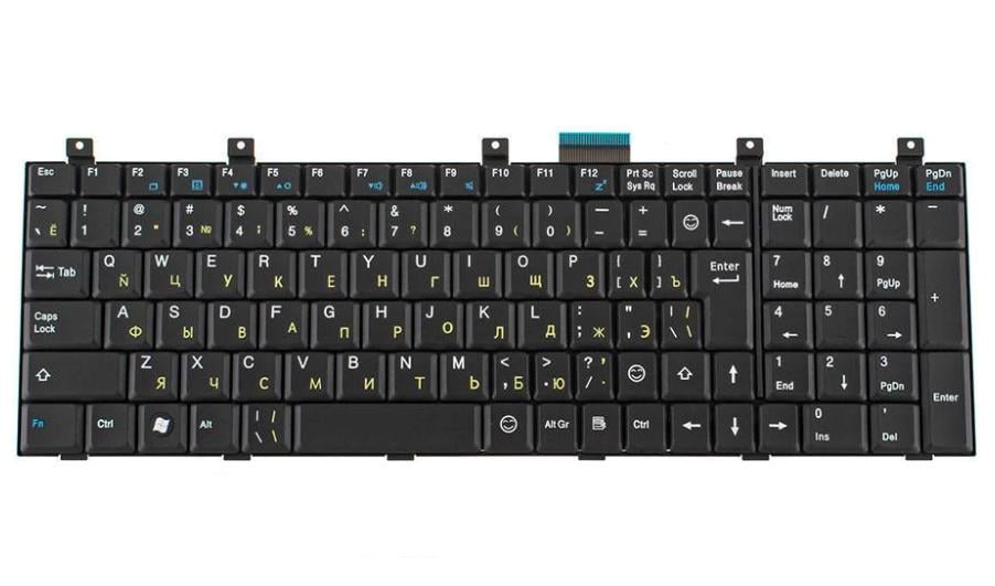 Клавиатура для ноутбука MSI MS-163D/MS-1635/MS-1656 (184790)