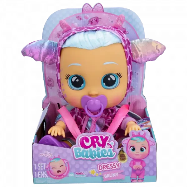 Интерактивная кукла Cry Babies Dressy Fantasy Bruny Бруни (2011471378)
