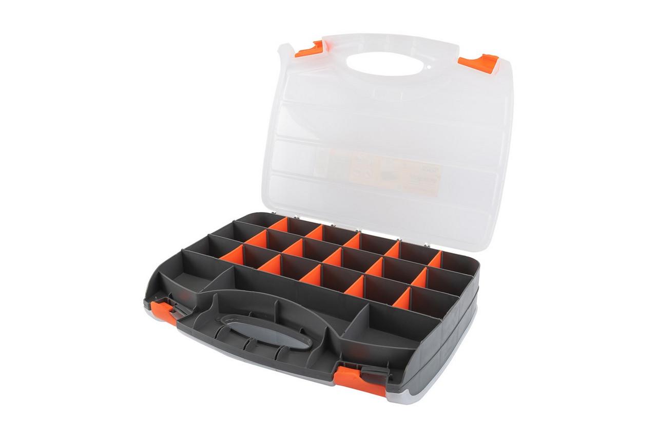 Органайзер двосторонній з ручкою 15" 380х290х80 мм 30 секцій - фото 3 Органайзер двосторонній з ручкою 15" 380х290х80 мм 30 секцій - фото 3