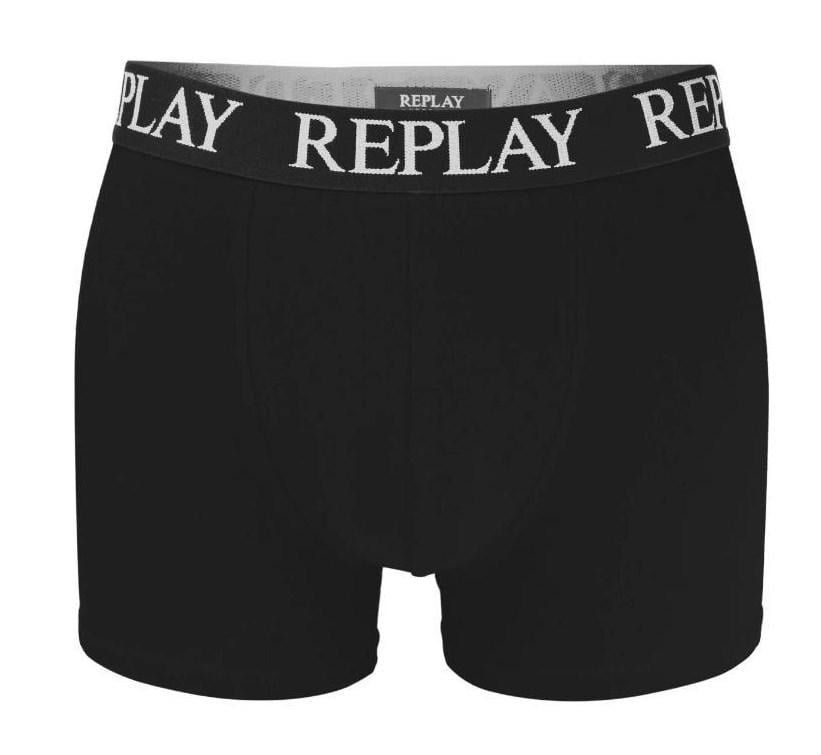 Труси боксери чоловічі анатомічні Replay 2 шт. XXL Чорний/Червоний (8658876) - фото 5 Труси боксери чоловічі анатомічні Replay 2 шт. XXL Чорний/Червоний (8658876) - фото 5