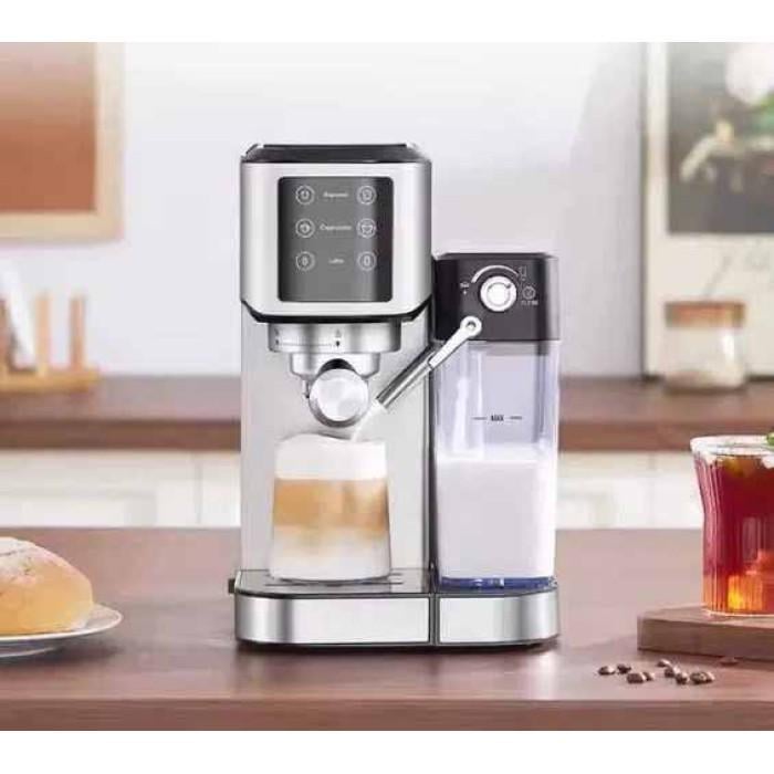 Кофеварка сенсорная электрическая рожковая Sokany SK-04027 1350 Вт 20 бар - фото 2