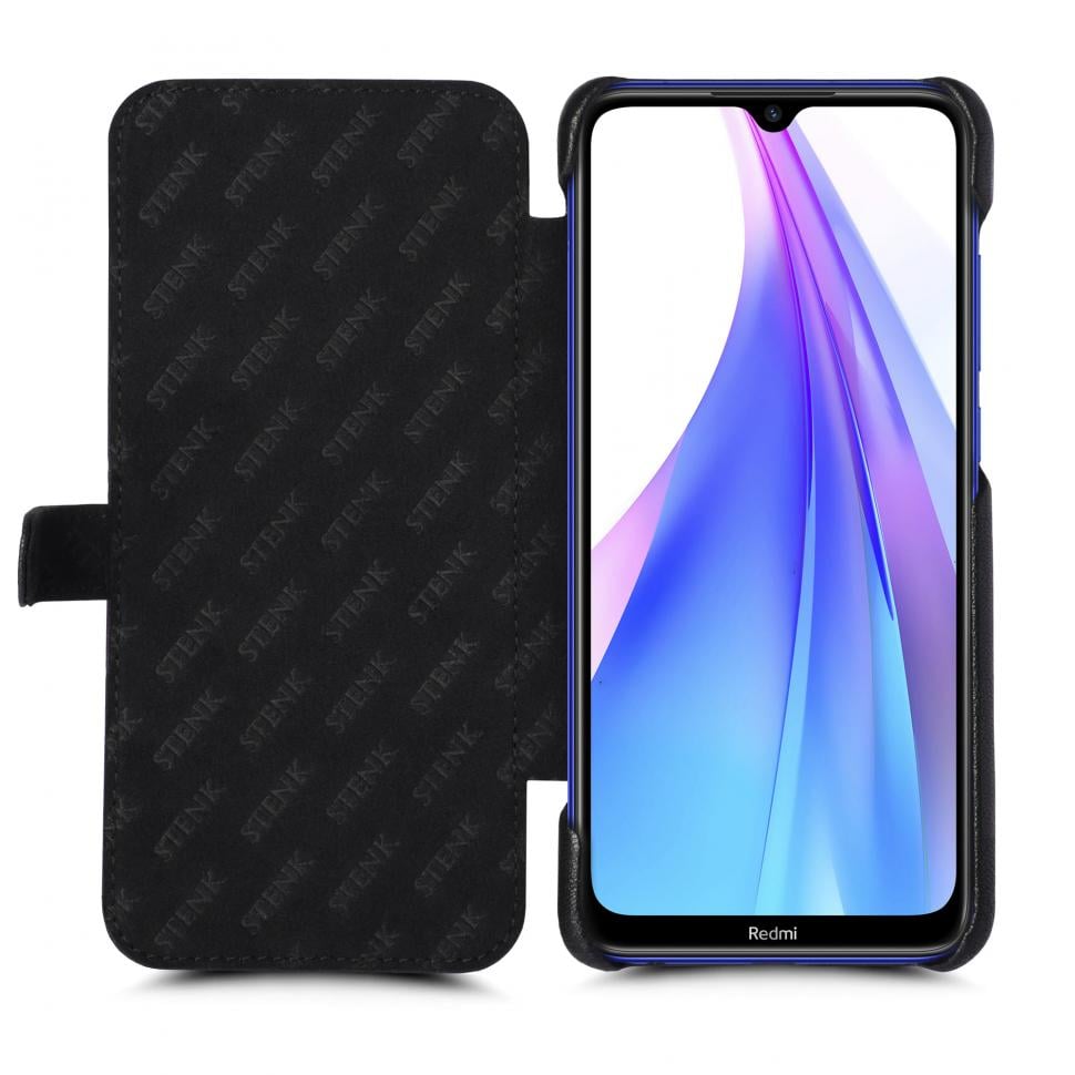 Чохол книжка Stenk Premium для Xiaomi Redmi Note 8T Чорний (65865)