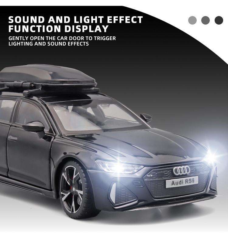 ᐉ Модель машинка Audi RS6 1:32 металлическая White • Купить в