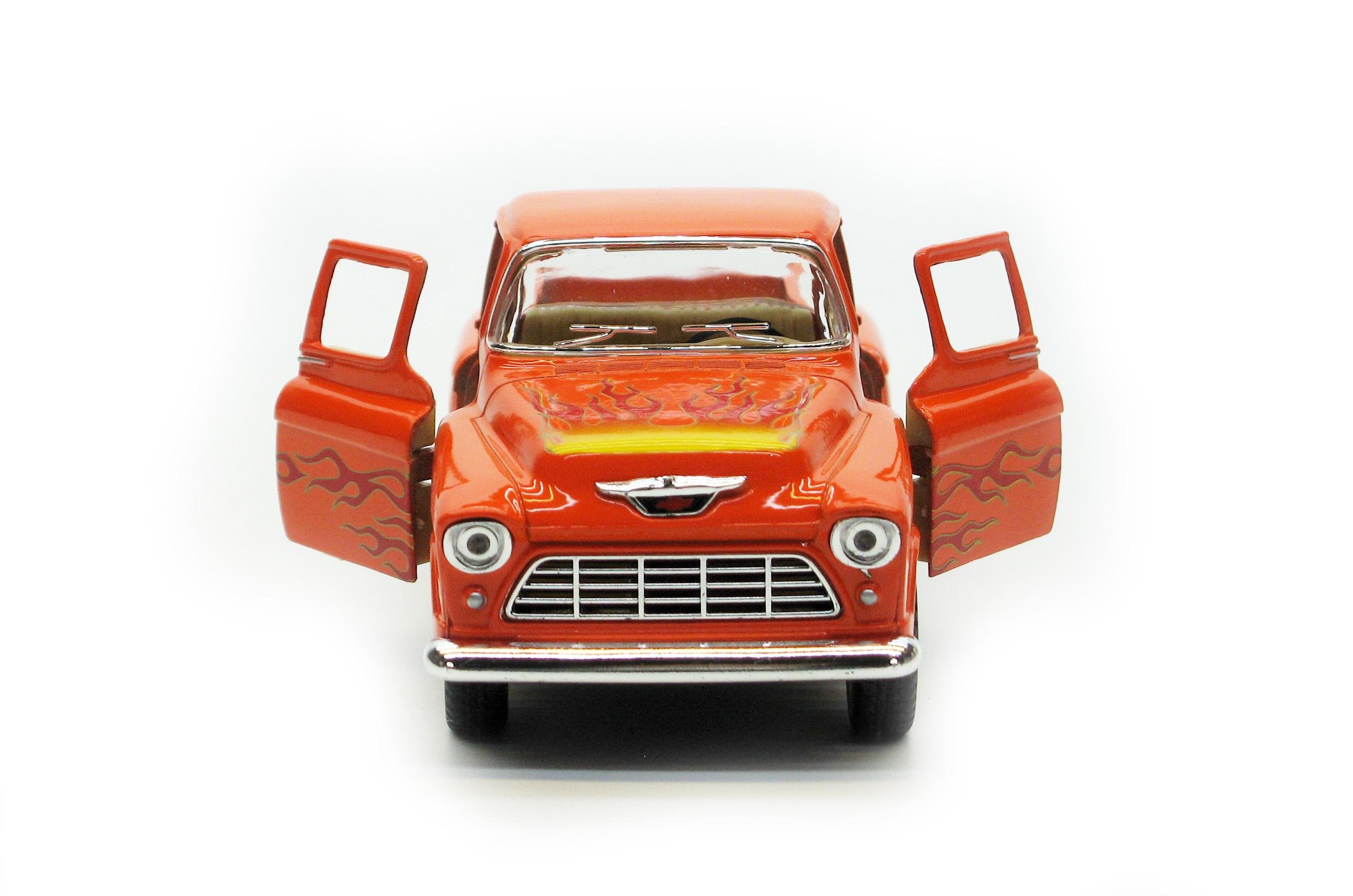 Машина металлическая KT5330F Chevy Stepside Pick-up with printing 1955 - фото 8 Машина металлическая KT5330F Chevy Stepside Pick-up with printing 1955 - фото 8