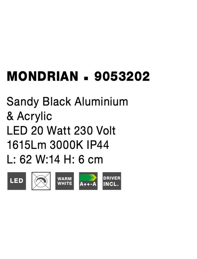 Бра Nova Luce Mondrian (9053202) - фото 7