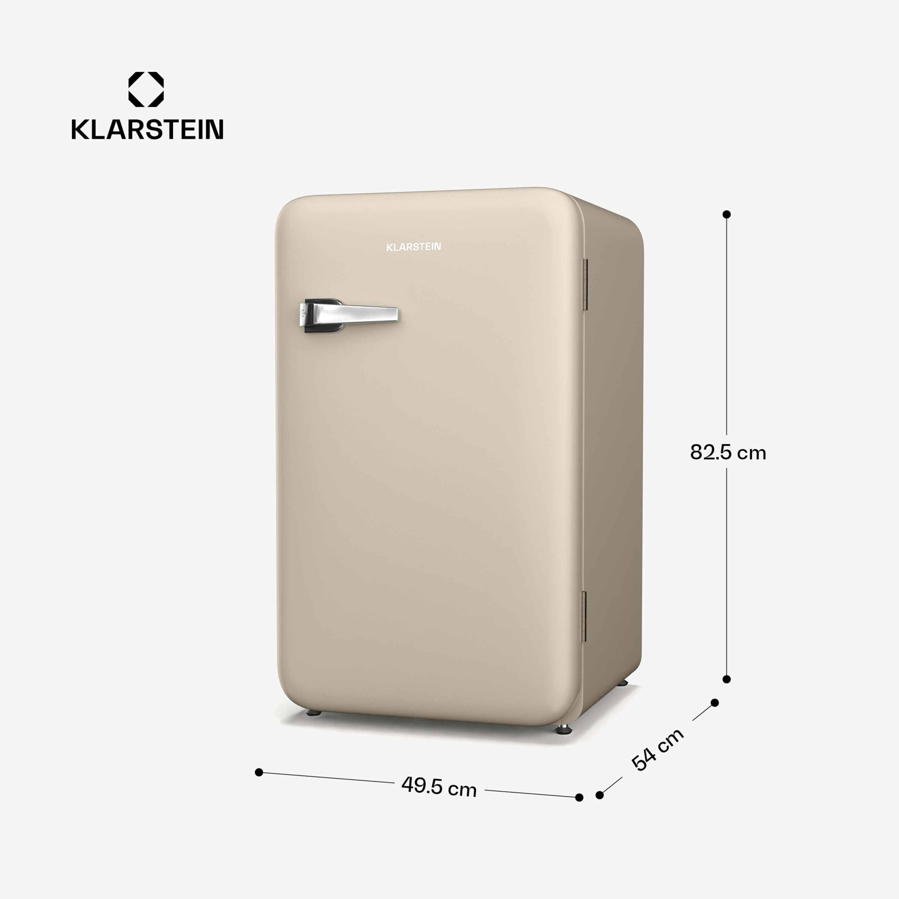 Холодильник KLARSTEIN Audrey Evo 112 л (10046629) - фото 7