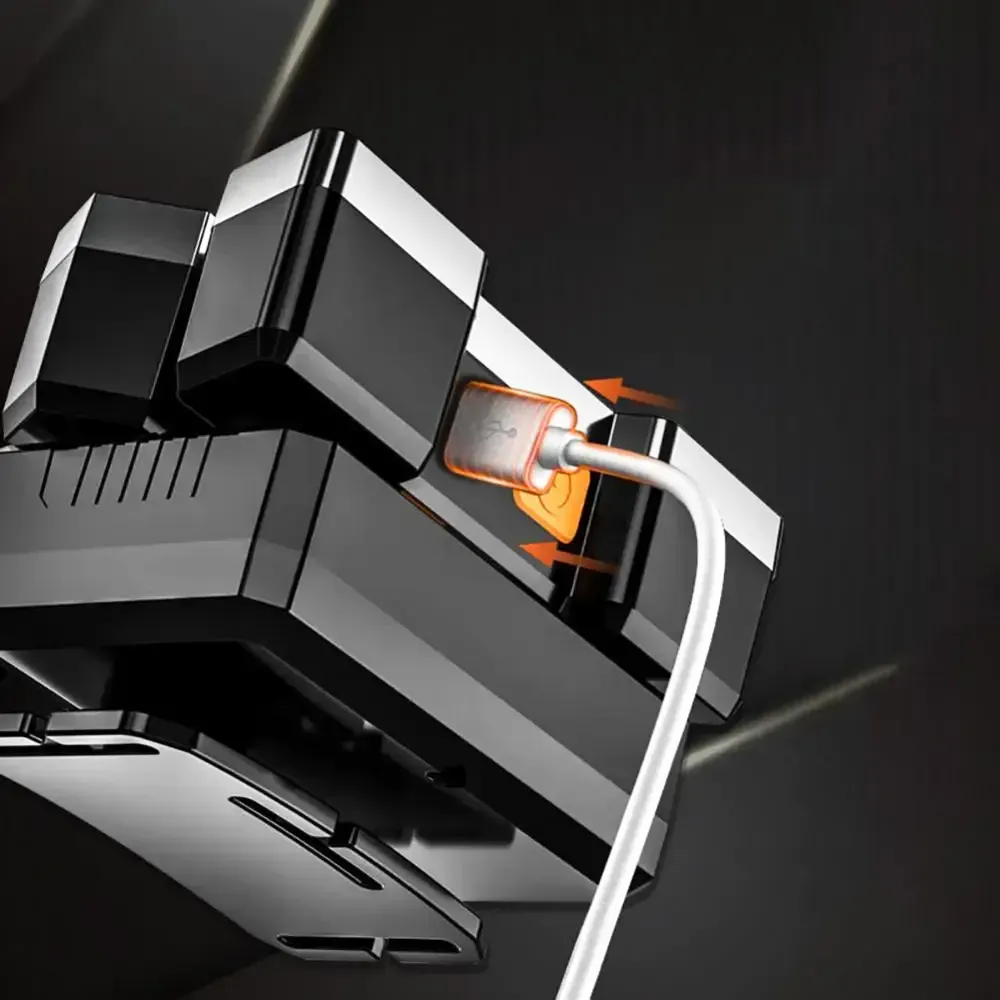 Фонарь налобный аккумуляторный с USB 5 диодов Smarter (234567567) - фото 6 Фонарь налобный аккумуляторный с USB 5 диодов Smarter (234567567) - фото 6