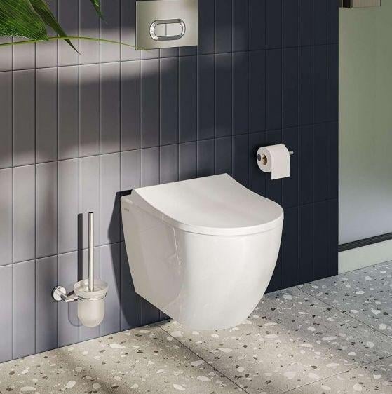 Унитаз подвесной VitrA Mia R SmootFlush с сидением Slim Soft Close (88-7510B003-7205) - фото 2