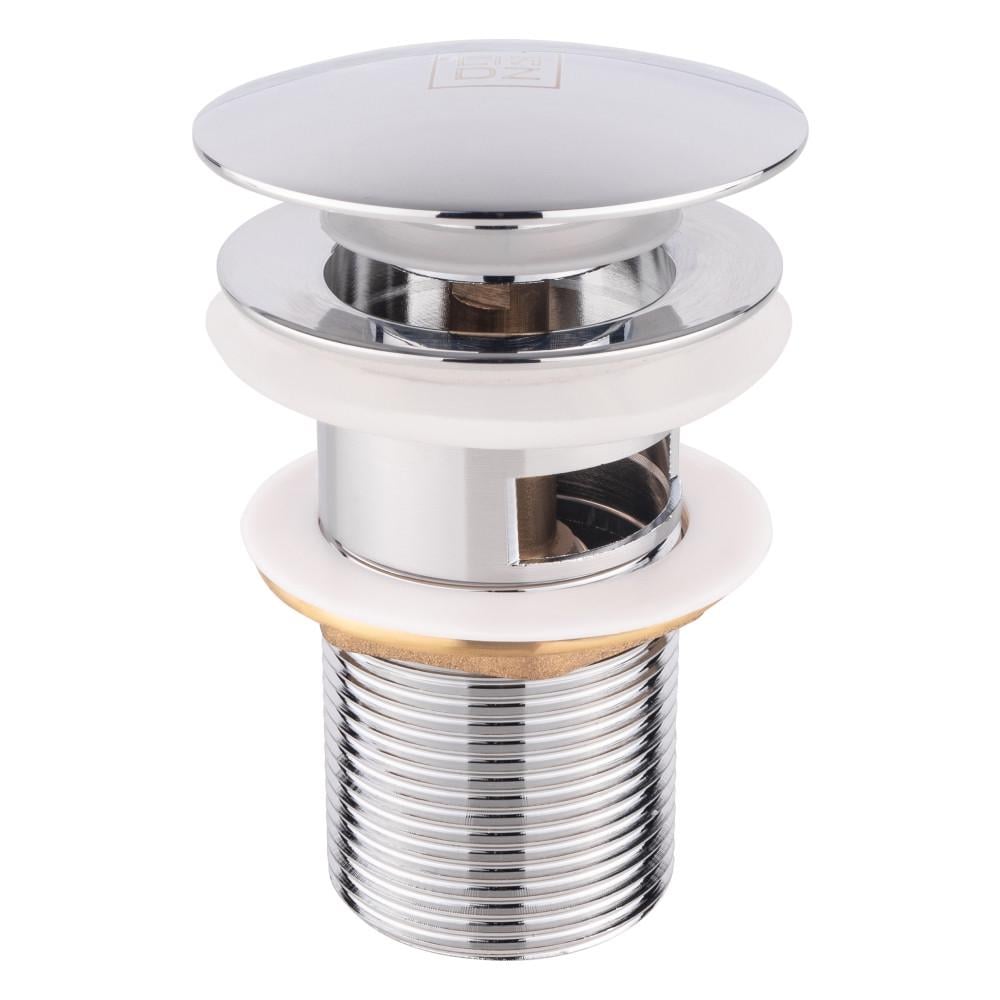 Сифон с донным клапаном Lidz Tani 47 00 003 002 с переливом для умывальника хромированный (LDTAN02CRM32528) - фото 4