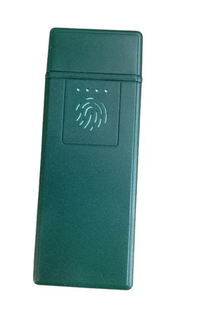 Зажигалка электроимпульсная HL-640 usb с сенсорным управлением и двойной вольфрамовой спиралью Зеленый (3540С)