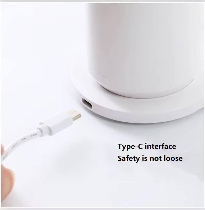 Лампа світлодіодна настільна з бездротовою зарядкою 10 W Білий (9414205) - фото 2 Лампа світлодіодна настільна з бездротовою зарядкою 10 W Білий (9414205) - фото 2