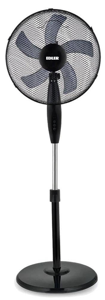 Вентилятор підлоговий EDLER EDFN-6026 Black (255655)