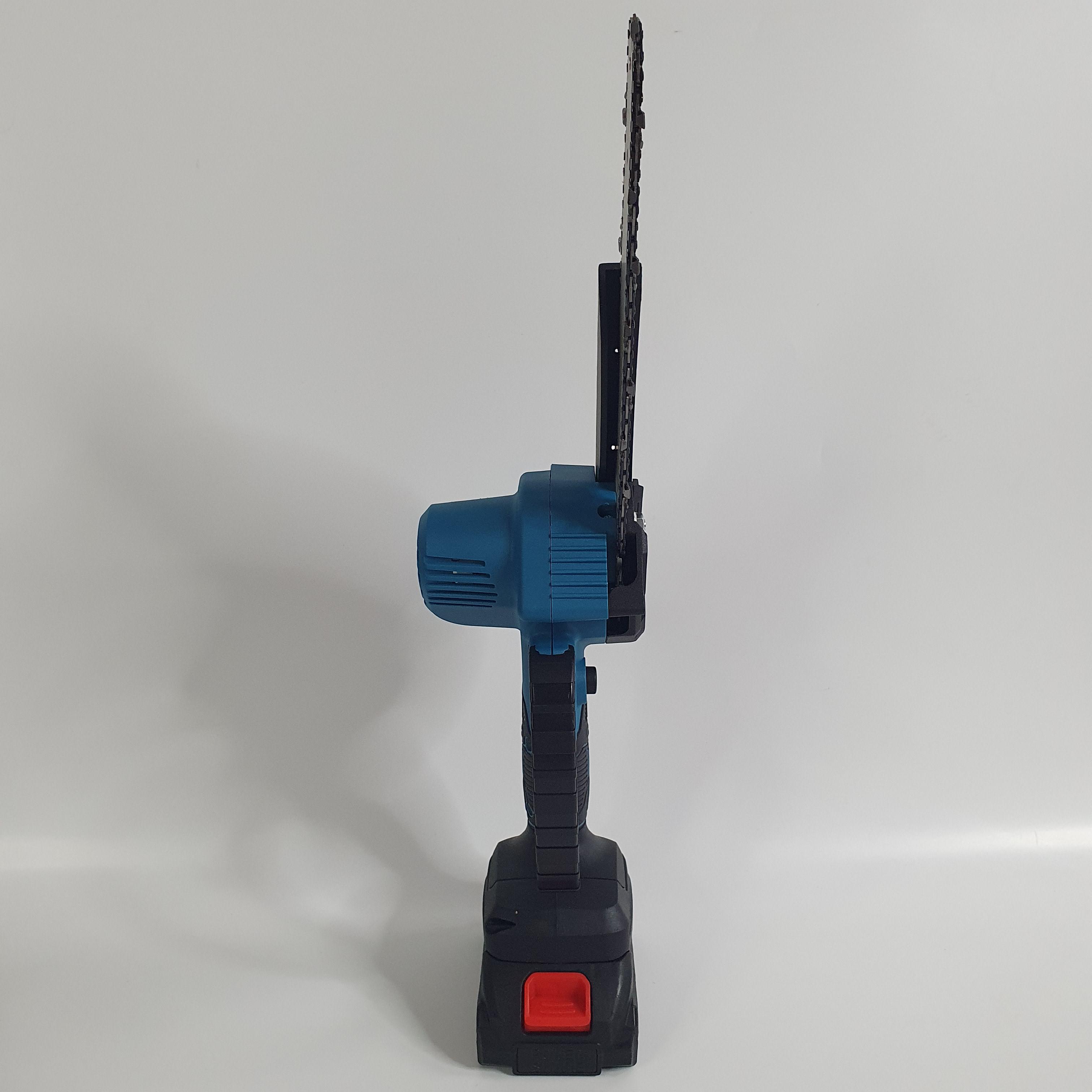 Электропила цепная Chain Saw VL-33 8" с 2-мя аккумуляторами 21V в кейсе (CCS-21) - фото 9