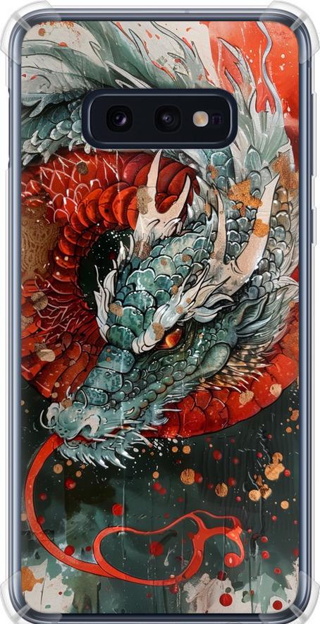 Чехол на Samsung Galaxy S10e Стихия огня (6101sp-1646-42517)