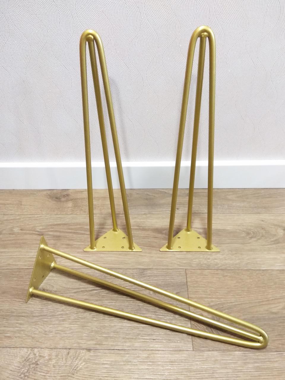 Ножка-шпилька для журнального стола тройная из металла 450 мм Золотой (1121) - фото 8 Ножка-шпилька для журнального стола тройная из металла 450 мм Золотой (1121) - фото 8