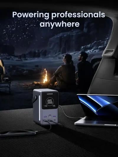 Повербанк Ugreen PB770 48000 mAh 300W Grey (614097) - фото 9