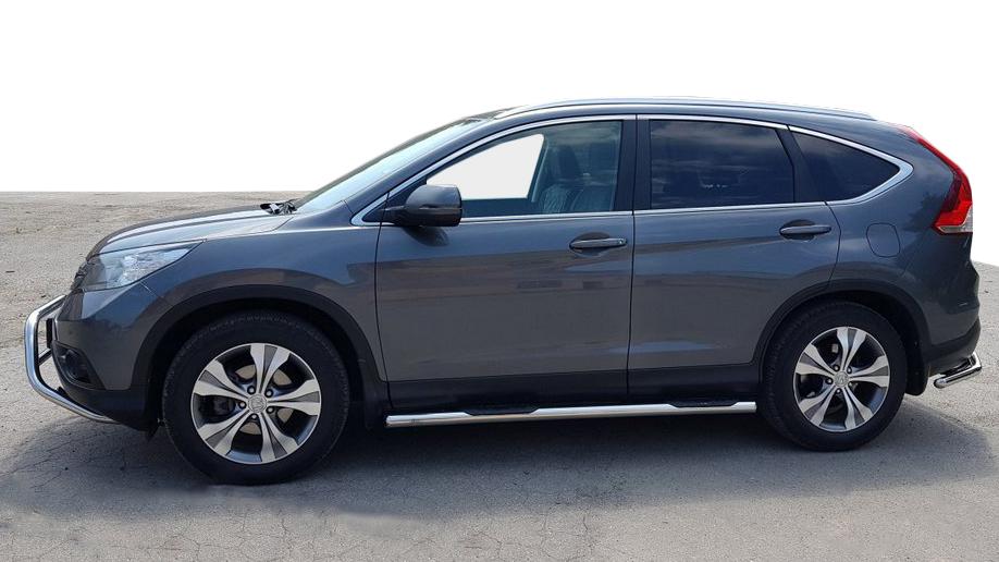 Боковые трубы BB002 CAN для Honda CRV 2012-2016 гг. нержавеющая сталь Хром