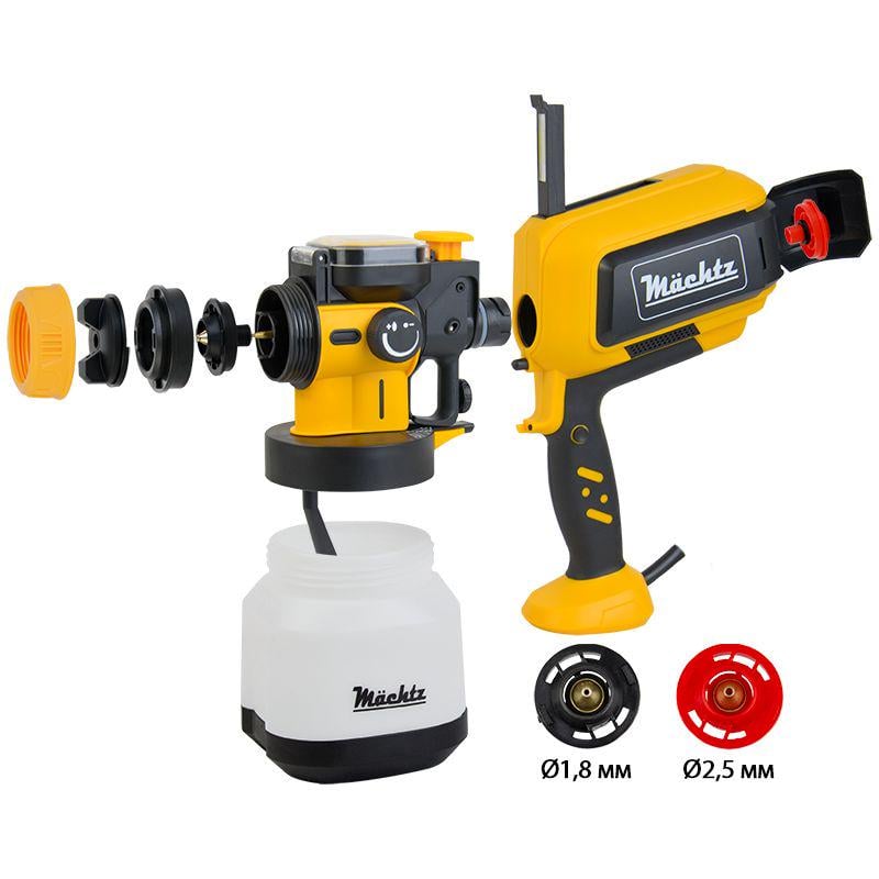 Фарборозпилювач Mächtz MSG‑1510 S PRO (11149) - фото 3 Фарборозпилювач Mächtz MSG‑1510 S PRO (11149) - фото 3