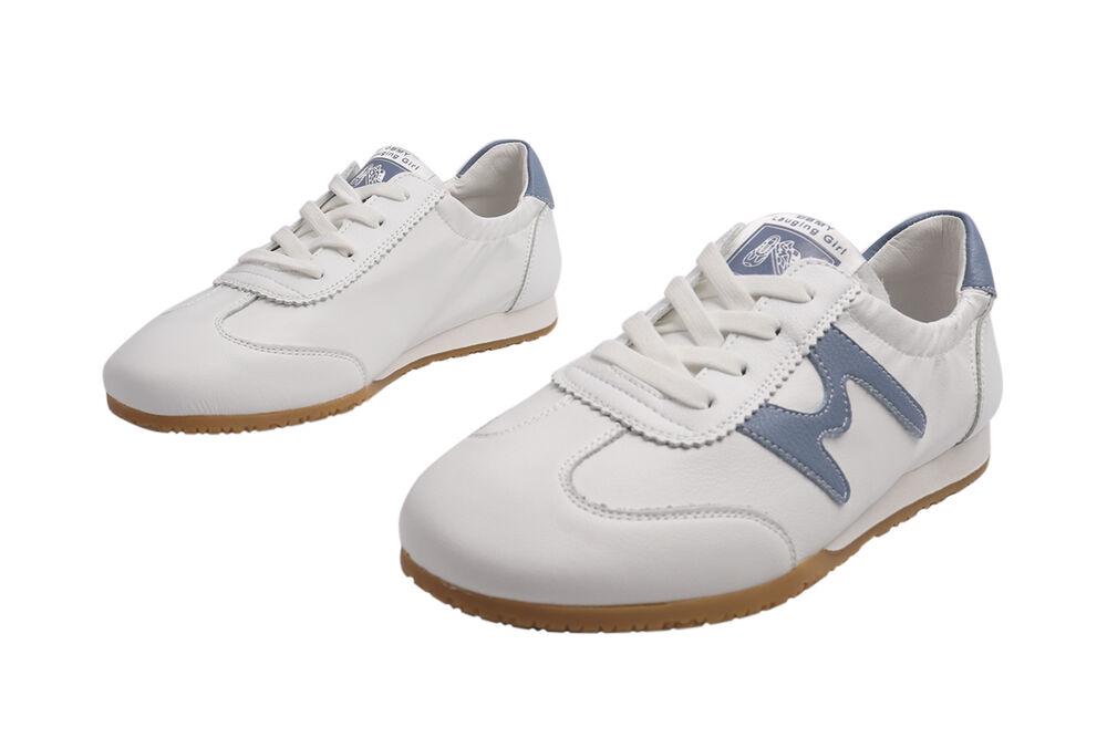 Кросівки жіночі Vikonty зі шкіри на низькому ходу р. 37 Білий (222-21DK) - фото 5 Кросівки жіночі Vikonty зі шкіри на низькому ходу р. 37 Білий (222-21DK) - фото 5