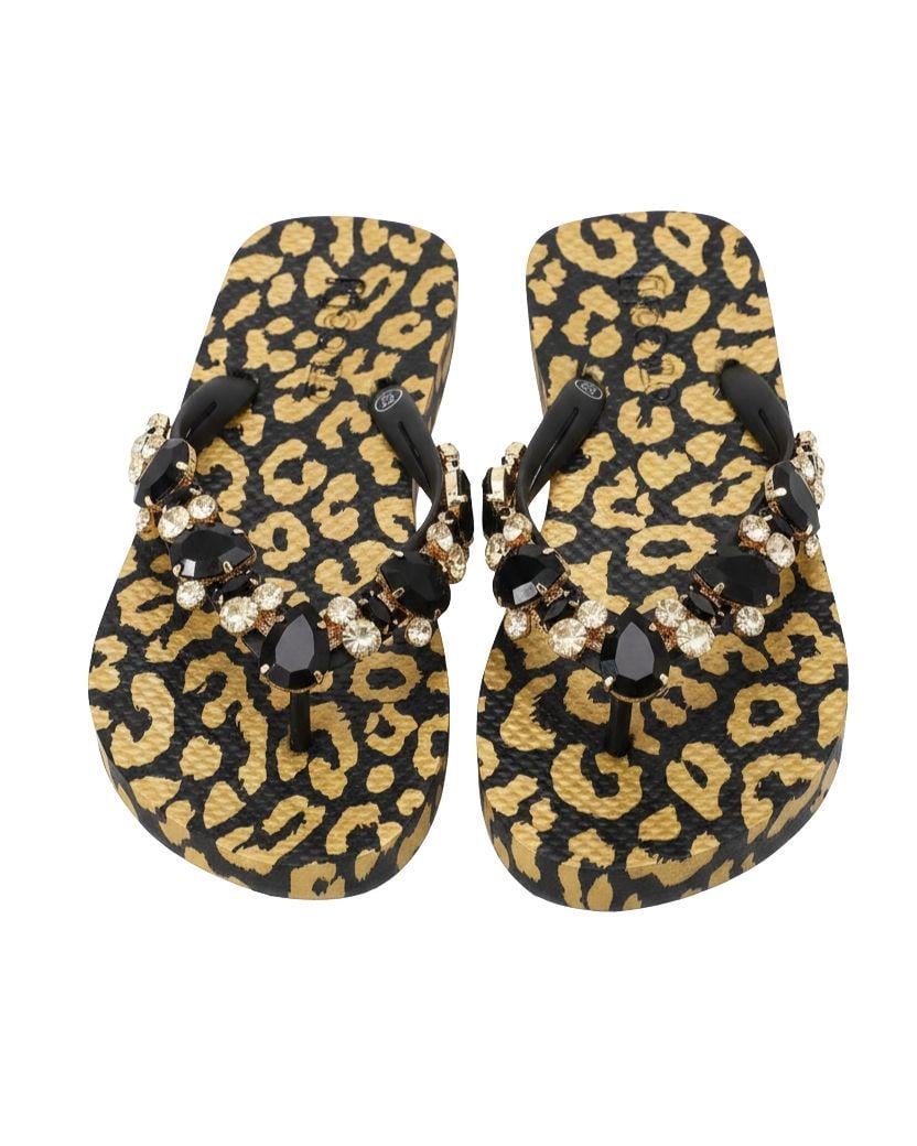 Вьетнамки женские Mooilo р. 38 Черный (Leo-gold)