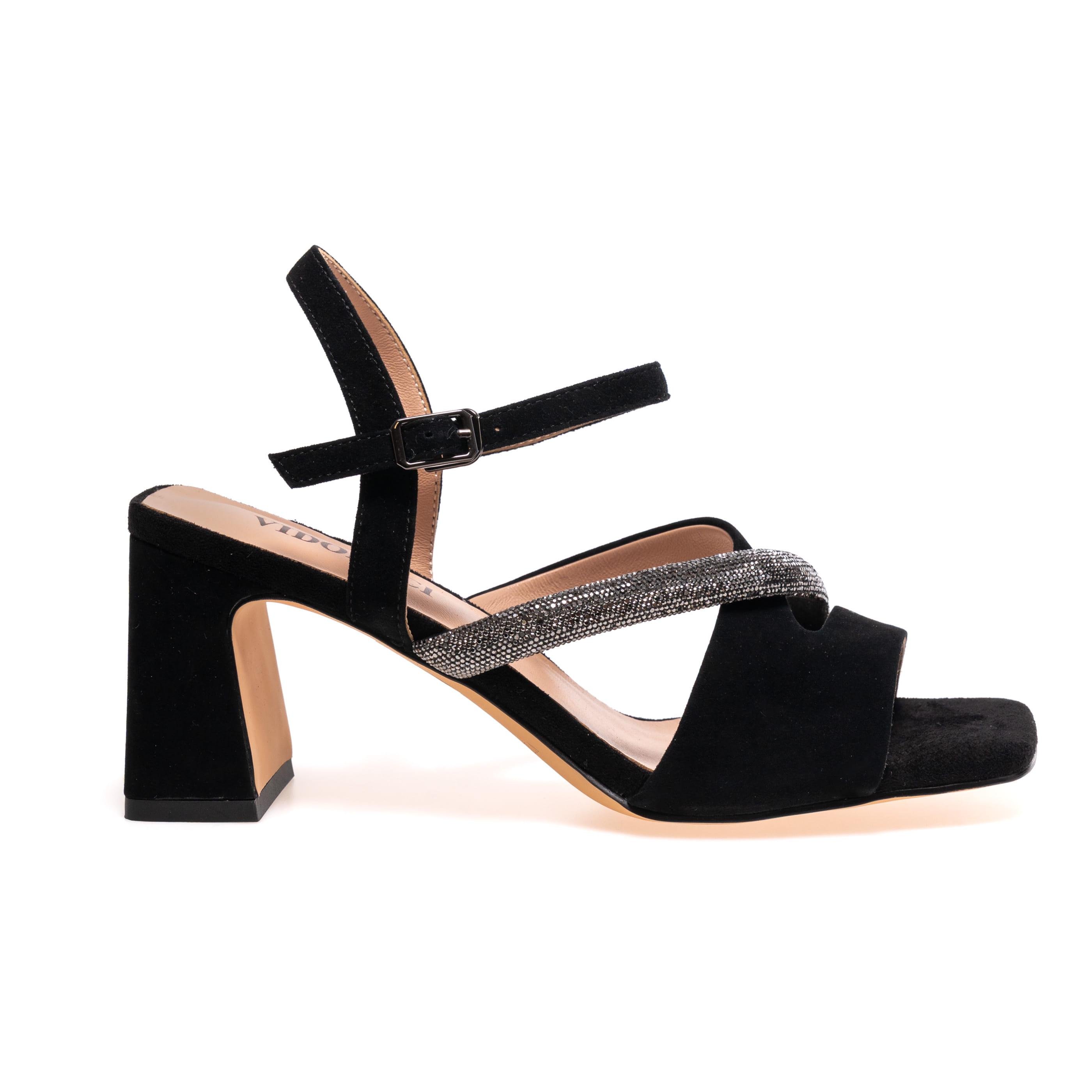 Босоножки Vidorcci 01637 р. 39 Черный (104363945) - фото 2