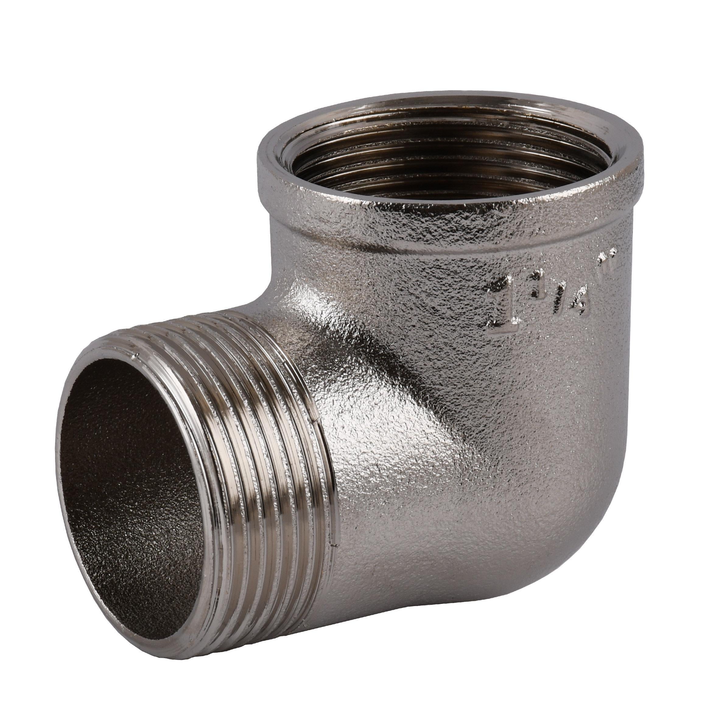 Угольник Optimum NL663S 1 1/4"ВЗ никелированный (000031487)
