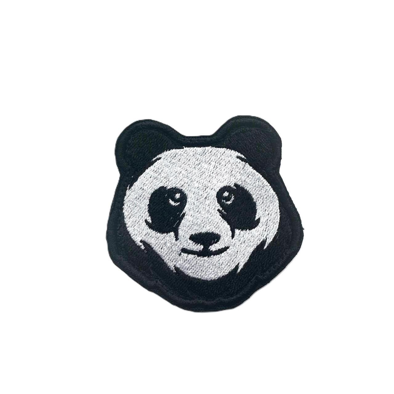 Шеврон Панда Черно-белый (073)