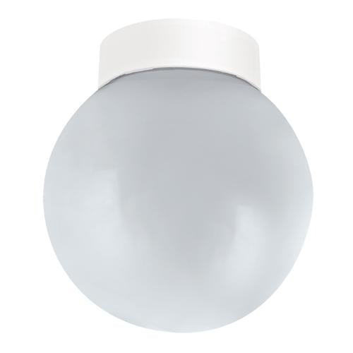 Cветильник Strühm BALL LAMP IP44 фасадный накладной пластмассовый круглый 1xE27 Белый (STR-00002)