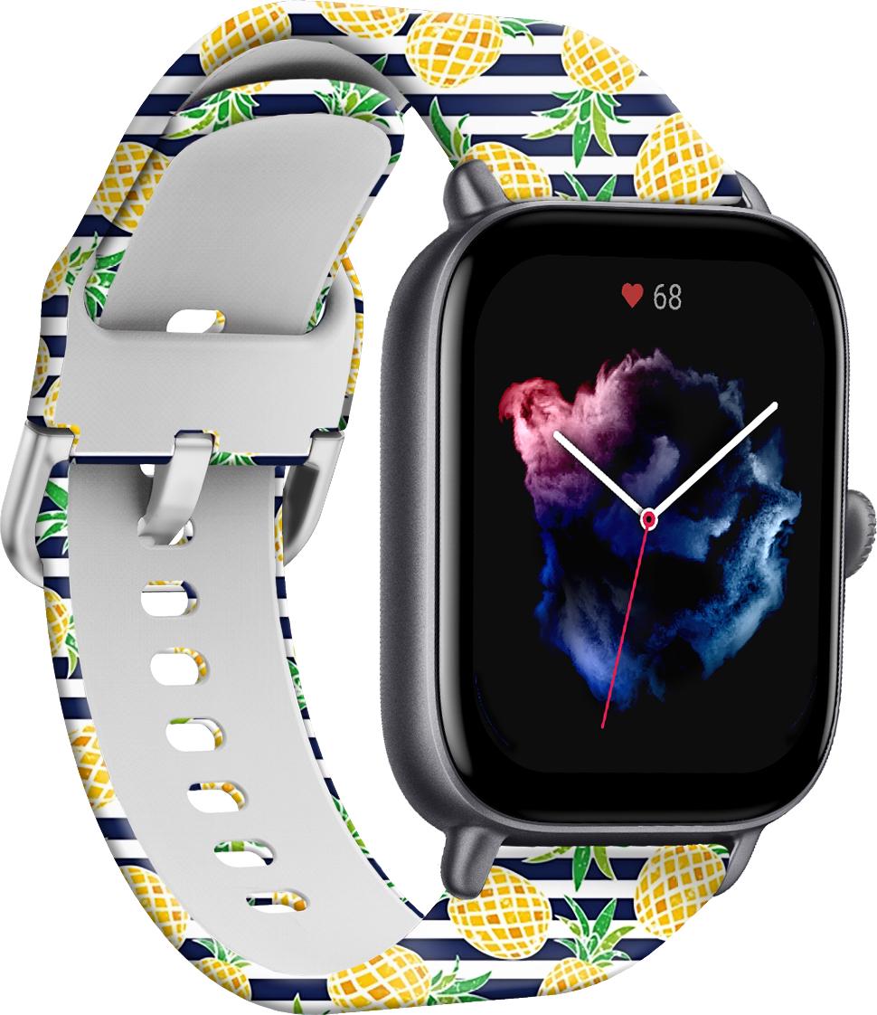Ремешок Colorful для Amazfit GTS 3 Pineapple (28576)