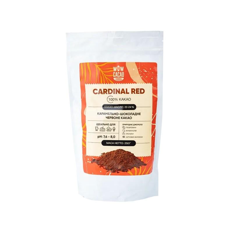 Какао-порошок Wow Cacao Cardinal Red 250 г (32520572)