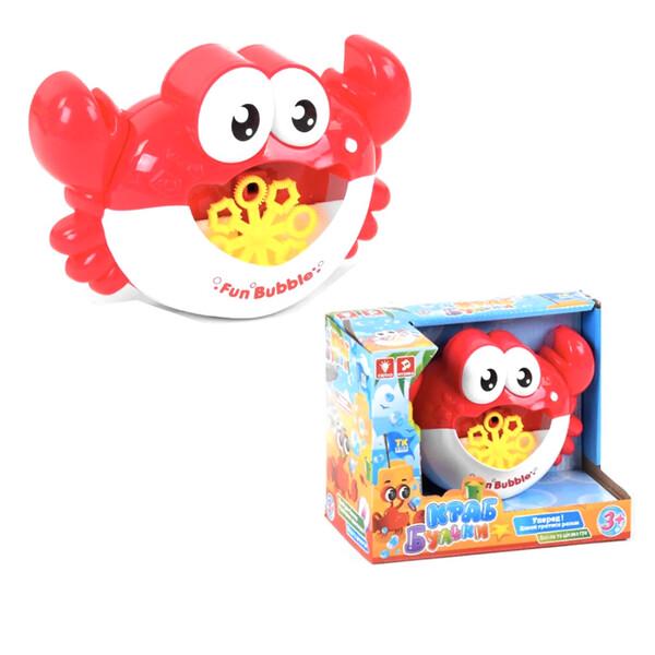 Генератор мыльных пузырей TK Union Group Краб с баночкой мыльного раствора Красный (058298) - фото 2 Генератор мыльных пузырей TK Union Group Краб с баночкой мыльного раствора Красный (058298) - фото 2