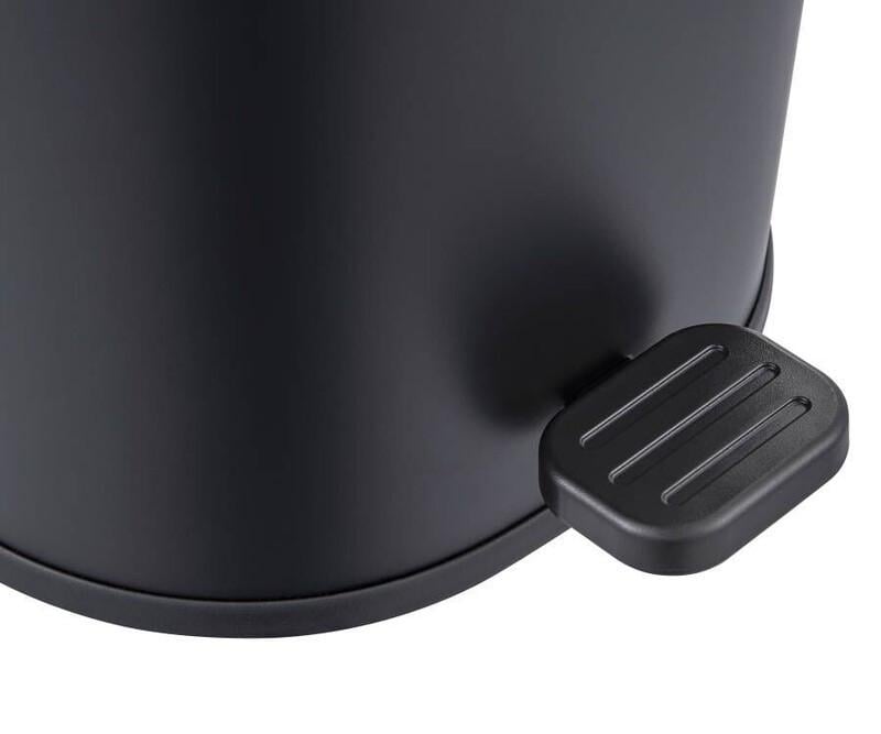 Мусорное ведро Zerix Prime-TC0105 с плавным закрытием овальное 5 л Черный (ZX5902) - фото 4 Мусорное ведро Zerix Prime-TC0105 с плавным закрытием овальное 5 л Черный (ZX5902) - фото 4