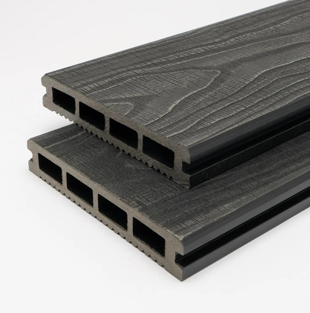 Терасна дошка ДПК Tardex WoodLux Business 3D Vintage 150х25х2200 мм Stone (28796544)