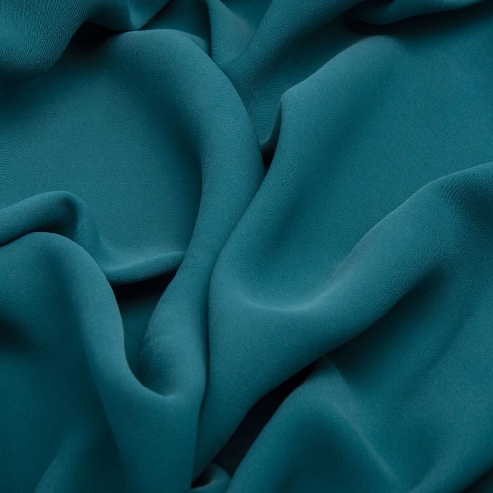 Тканина костюмна Barbie креп Морська хвиля (20379)